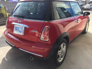 ボディガラスコーティング・ミニ(R50)4