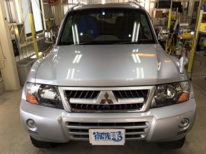 2パジェロ・クイックフッ素コーティング・正面より