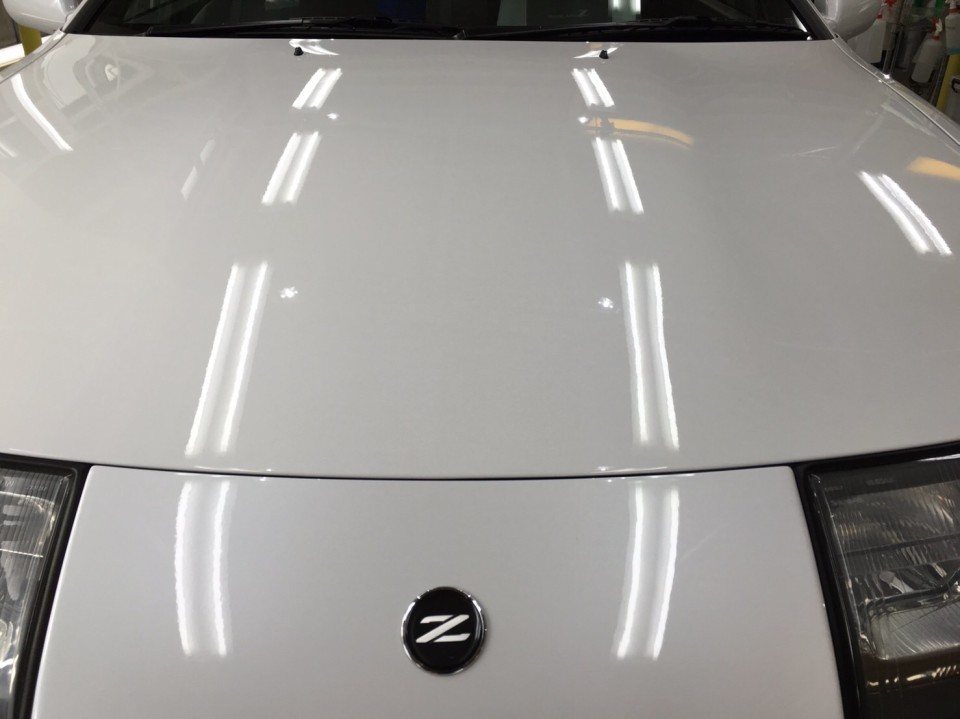 Z32・プレミアムコーティング・ボンネットの輝き