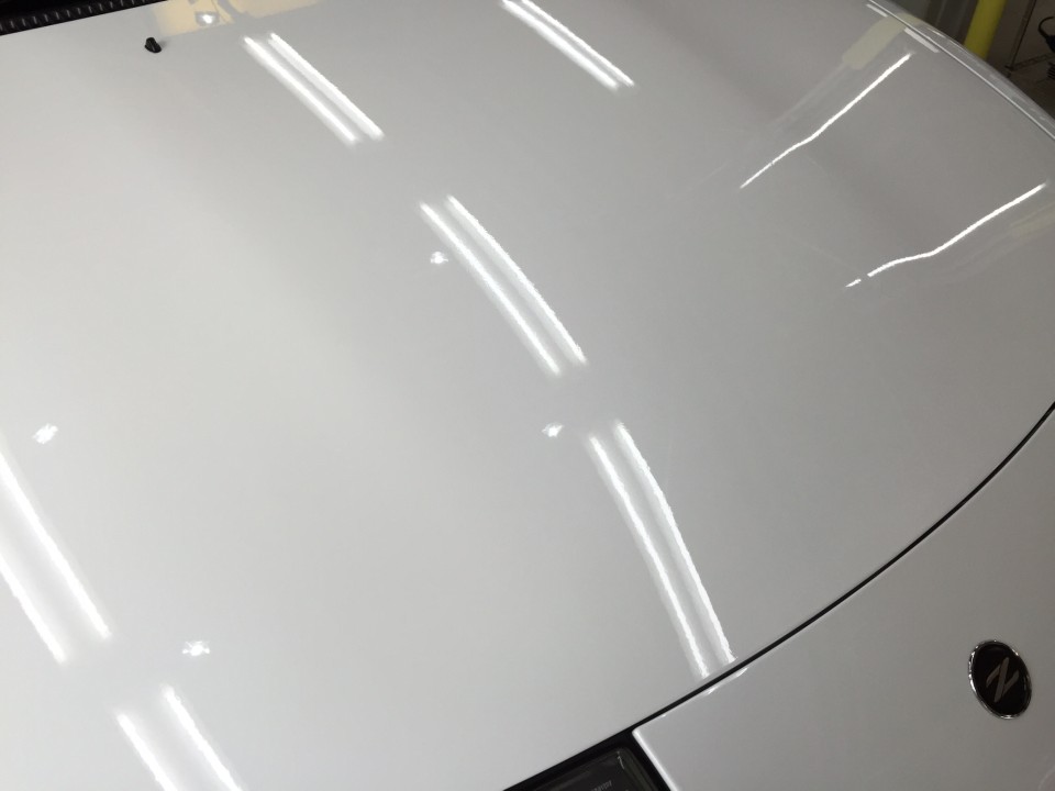 Z32・プレミアムコーティング・ボンネットの輝き3