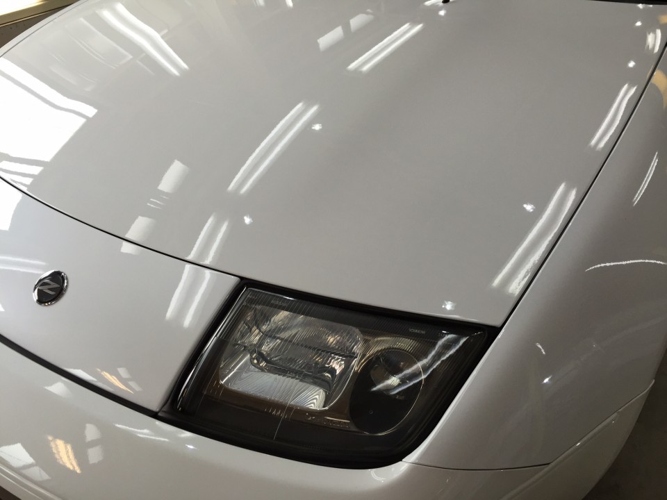 Z32・プレミアムコーティング・ボンネットの輝き4