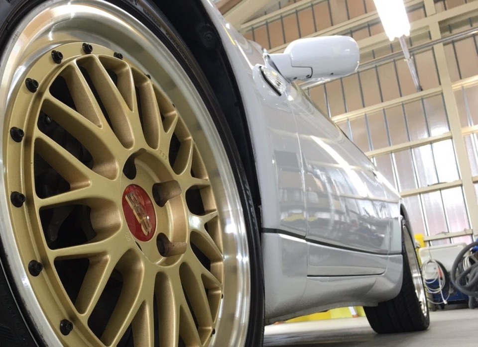 Z32・プレミアムコーティング・助手席側BBSホイール