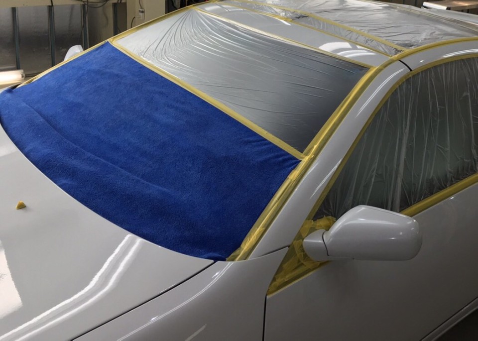 Z32・プレミアムコーティング・施工中2