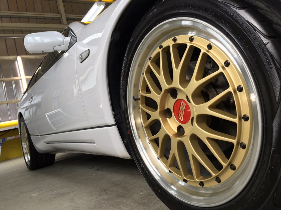Z32・プレミアムコーティング・運転席側BBSホイール