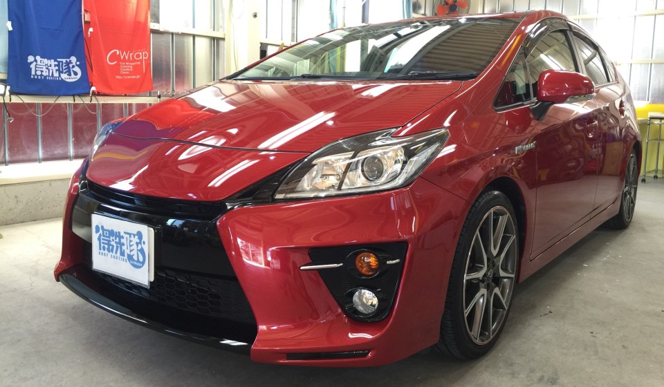 プリウスGｚ・プレミアムコーティング施工後