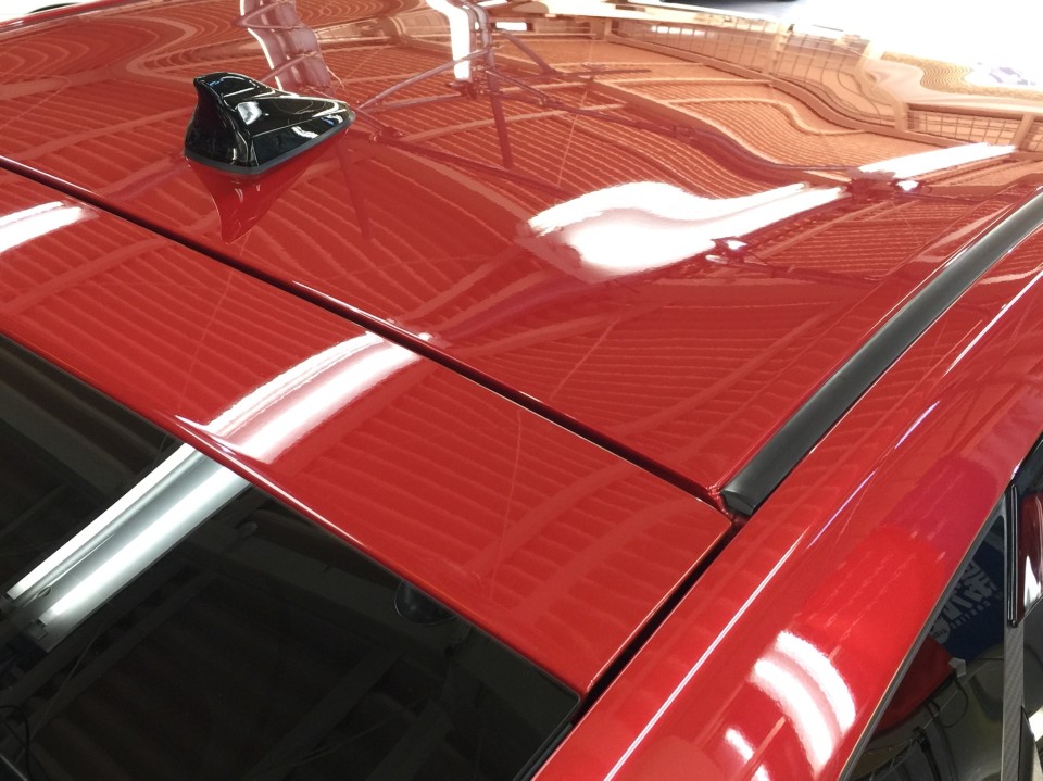 プリウスのルーフ