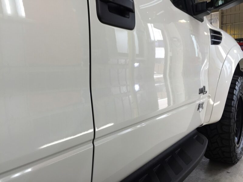 フォードF150SVTラプター・プレミアムコーティング・助手席付近