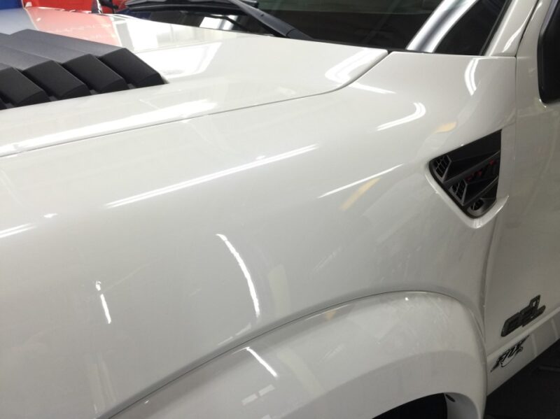 フォードF150SVTラプター・プレミアムコーティング・運転席側フェンダー付近