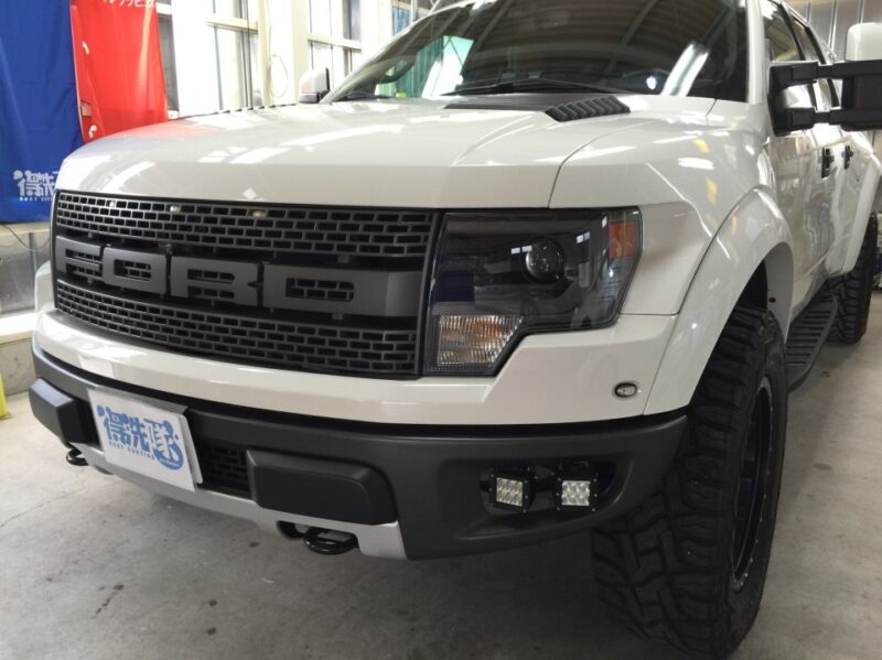 フォードF150SVTラプター・プレミアムコーティング・運転席側前方より