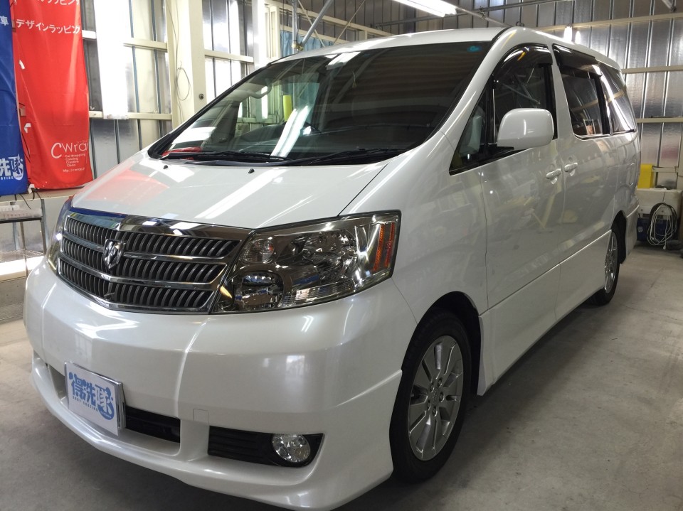 アルファード10系・コーティング