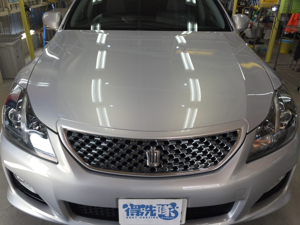 クラウン(180系)・ガラスコーティング・ボンネット