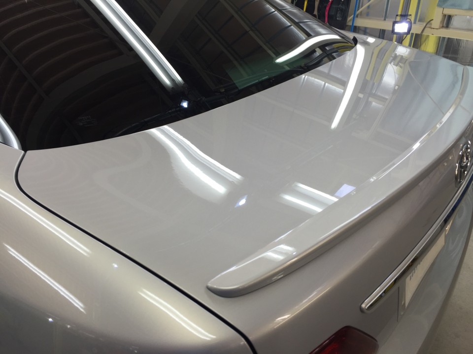クラウン(180系)・ガラスコーティング後のトランク