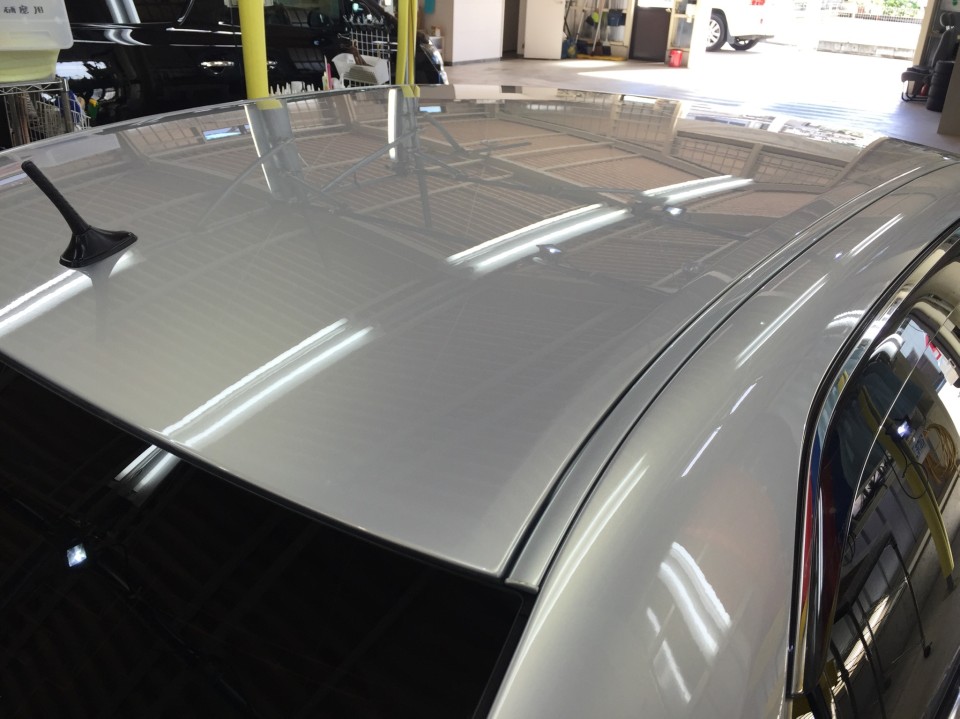 クラウン(180系)・ガラスコーティング後のルーフ