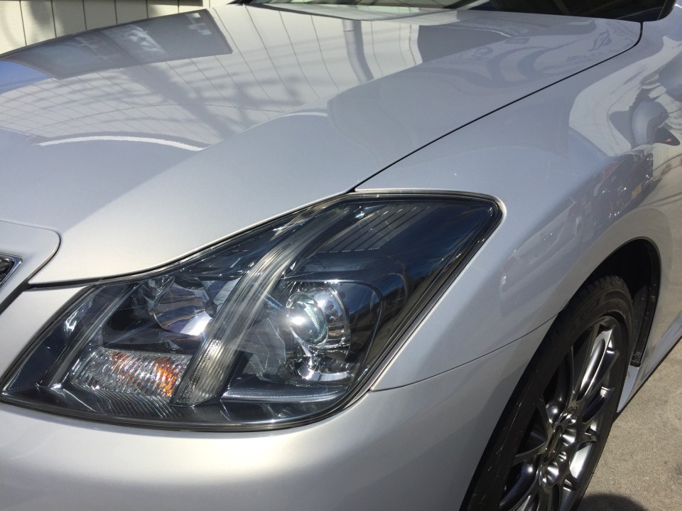 クラウン(180系)・ヘッドライトクリーニング