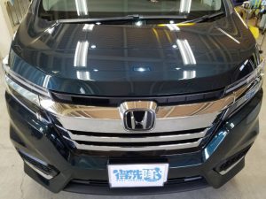 ステップワゴン・プレミアムコーティング施工後のボンネット