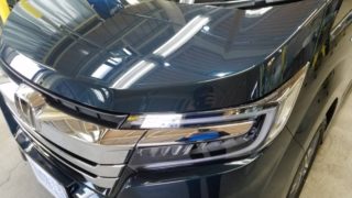 ステップワゴン・プレミアムコーティング施工後のボンネット2