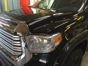 タンドラー・プレミアムコーティング・後のヘッドライト周辺