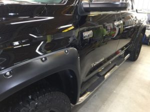 タンドラー・プレミアムコーティング後の助手席側後方より