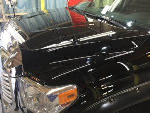 タンドラー・プレミアムコーティング後のボンネット