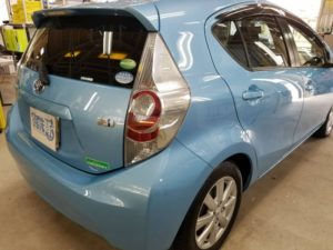 アクア・プレミアムコーティング後の右後方