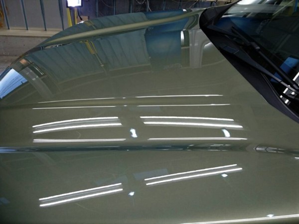 フォレスター・プレミアムコーティング後のボンネット