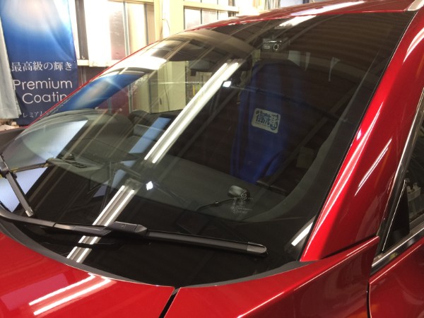 CX-8・窓ガラスコーティング