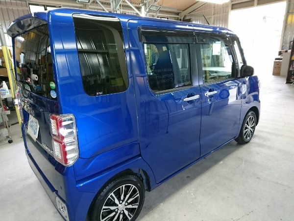 ウェイク・ニューバージョン施工後の右側