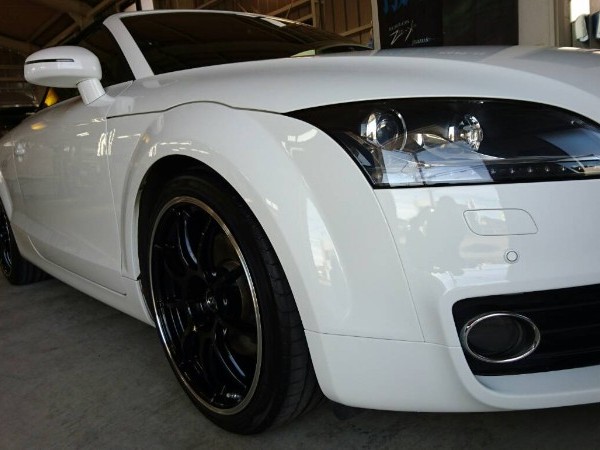 アウディTT・ナノフィル＆ホイールコート＆車内クリーニング