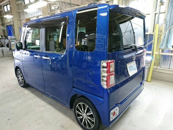 ウェイク・ニューバージョン施工後の左側