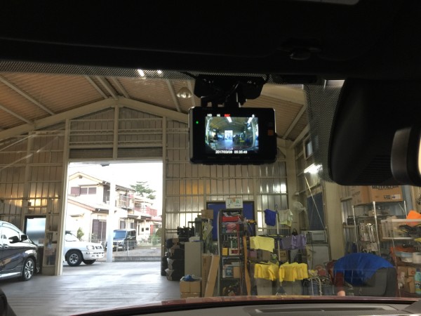 CX-8・ドライブレコーダー取付・フロント