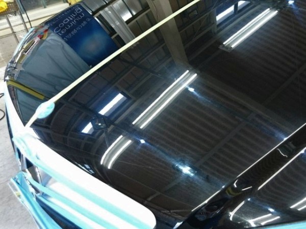 メルセデスベンツC・ボディ研磨のビフォーアフター2