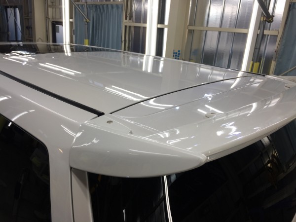 ヴェルファイア・スタンダードコーティング後のルーフ