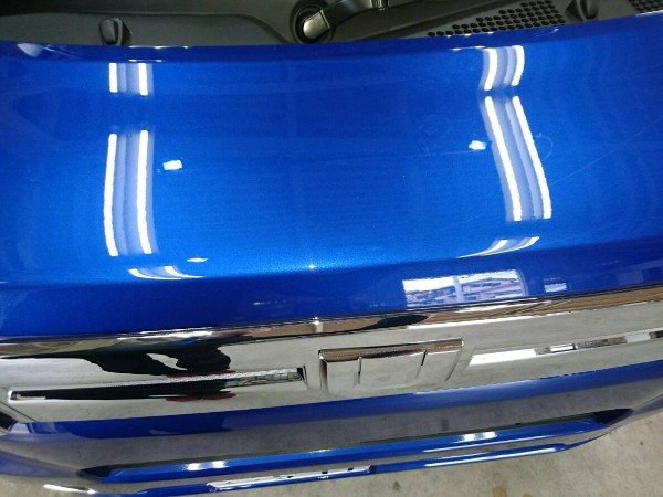 ウェイク・ニューバージョン施工後のボンネット