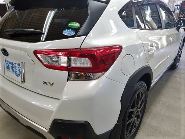 XV・プレミアムコーティング後の右テール付近