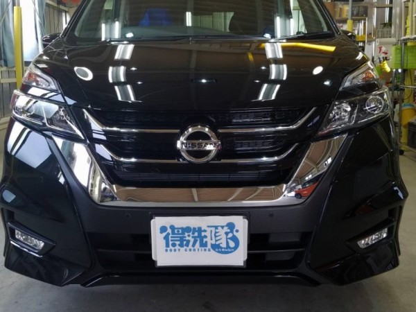 セレナ・プレミアムコーティング後・正面