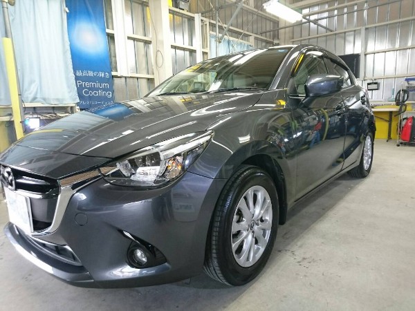 デミオ・ボディコーティング&インテリココーティング&車内クリーニング