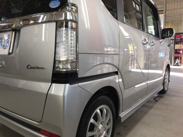 NBOX・スタンダードコーティング・運転席側後方より