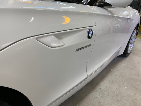 BMWZ4・スタンダードコーティング後の左フェンダー