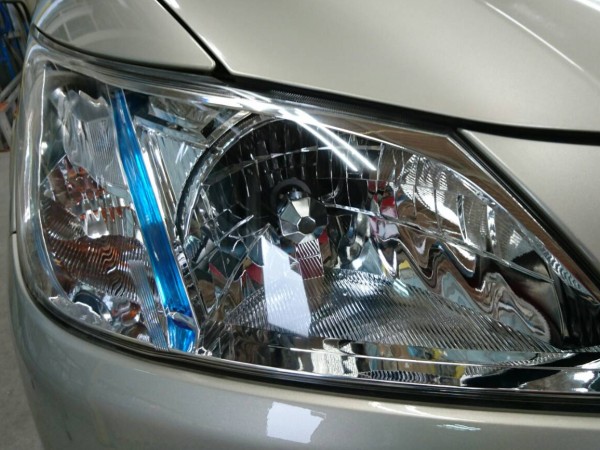 エクシーガ・ヘッドライト磨き＆コーティング3After