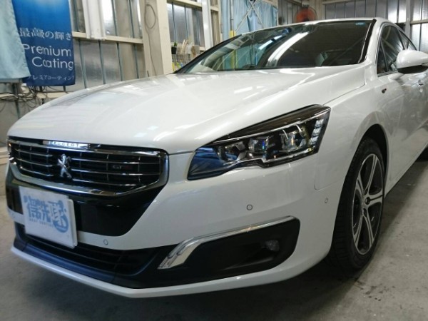 プジョー508・ニューバージョン・ヘッドライトなど