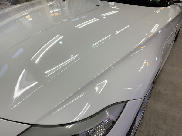BMWZ4・スタンダードコーティング後のボンネット２
