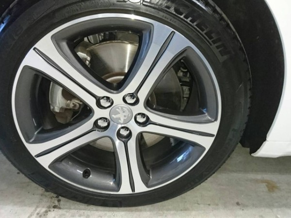 プジョー508・ホイールコーティング