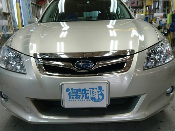 エクシーガ・ヘッドライト磨き＆コーティングAfter