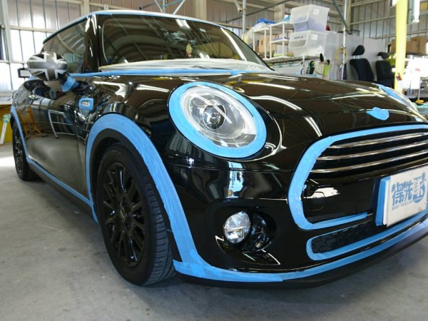 ミニ・ハイドロフィニッシュ施工中・研磨前