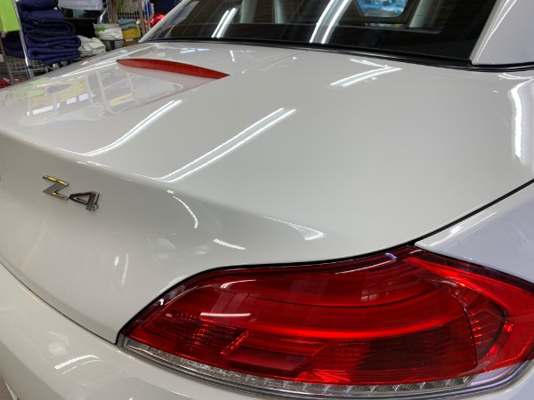BMWZ4・スタンダードコーティング後のトランク