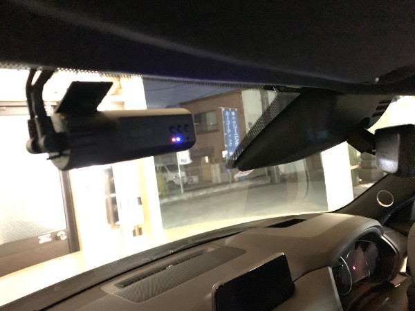 CX8・ドライブレコーダー取付・フロント