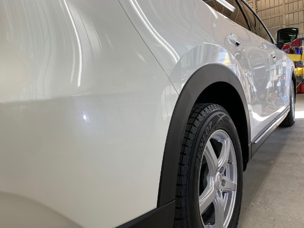 CX8・プレミアムコーティング後の右後方より