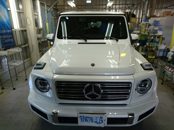 ゲレンデ・プレミアムコーティング後・正面