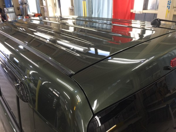 ハスラー・プレミアムコーティング施工後のルーフ