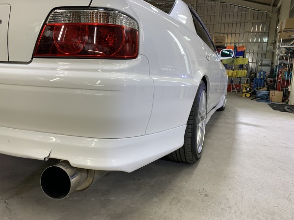 チェイサー・コーティング後・右後方より